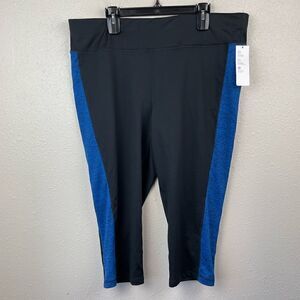 NWT Ideology Athletic Cropped Leggings Size 3X